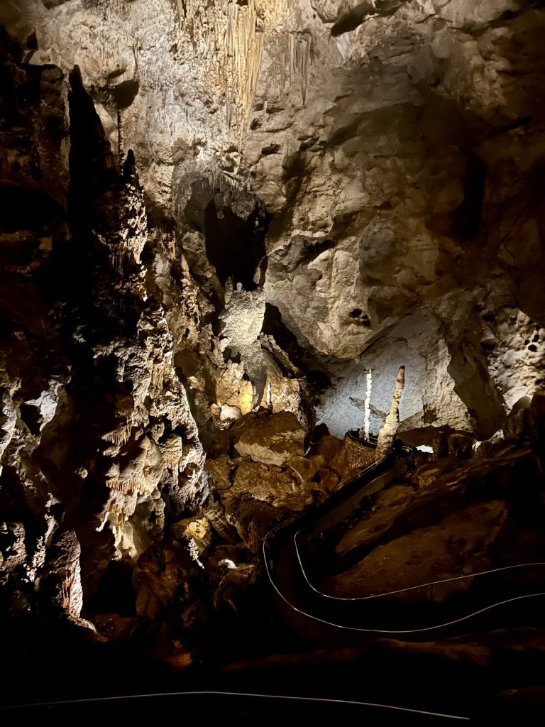 Carlsbad Cavern continuing down deeper into the earth!