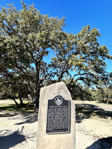 The canyon where the lake now lies, was the original settlement of German immigrants, Canyon Lake, Texas.