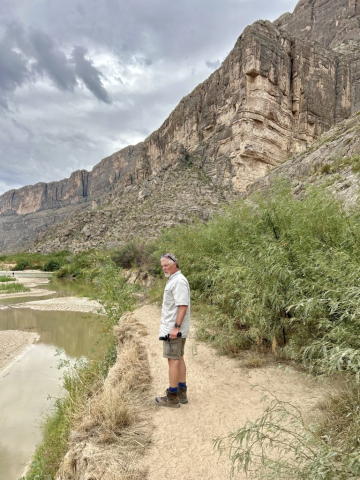 Looks Much Steeper From Above, Santa Elena Canyon, Big Bend National Park, TX